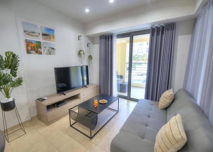 Elegant One Bedroom With Terrace In Uptown Portomaso Ddif1-4