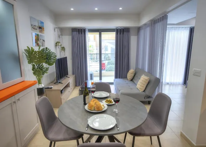 Elegant One Bedroom With Terrace In Uptown Portomaso Ddif1-4 Lägenhet St. Julian's