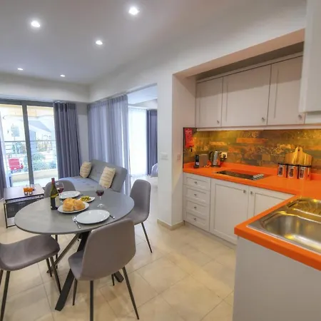 Elegant One Bedroom With Terrace In Uptown Portomaso Ddif1-4